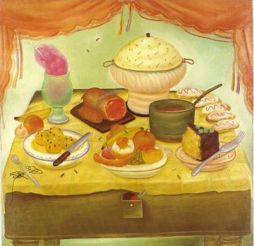 Artworks by 350 Famous Artists Painting - Still Life 2 Fernando Botero